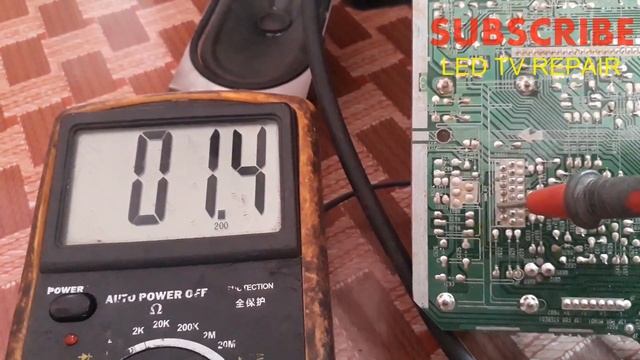 SOUND PROBLEM ON LG TV || NO SOUND ||LED TV REPAIR смотреть онлайн