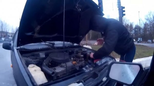 СДОХ АККУМУЛЯТОР НА ХОДУ, ВАЗ 2109.