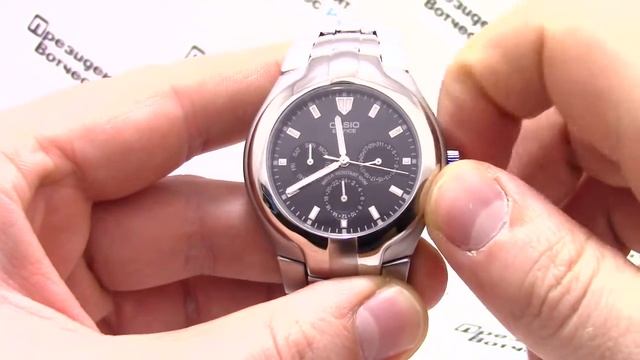 Часы Casio EDIFICE EF-304D-1A [EF-304D-1AVEF] - видео обзор от PresidentWatches.Ru смотреть онлайн