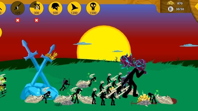 Копьетоны🆚моя армия