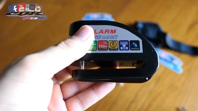 ✍ Review Nº4 | Alarm Disk Lock | CHEAPEST Alarm For Motorcycle!