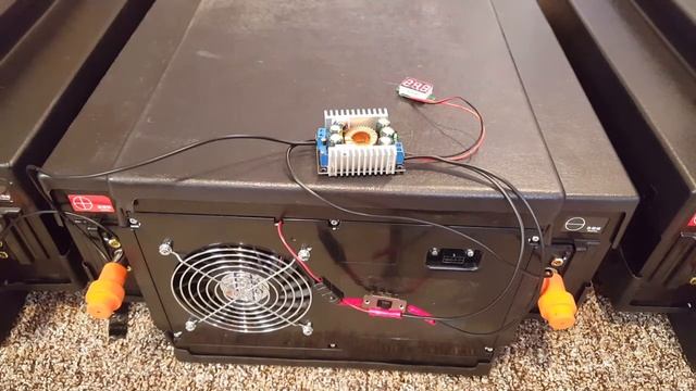 24v fan running on 12 volts? A practical use for a BUCK converter смотреть онлайн