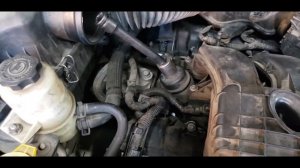 Chrysler Town Сountry Dodge Caravan замена масла в двигателе Chrysler Town Сountry change engine oi