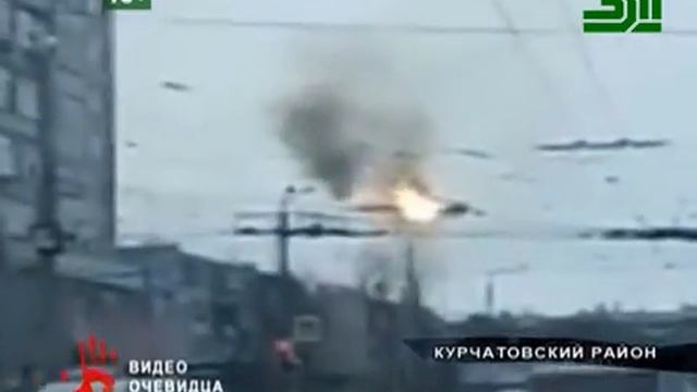 На крупном перекрестке вспыхнули провода смотреть онлайн