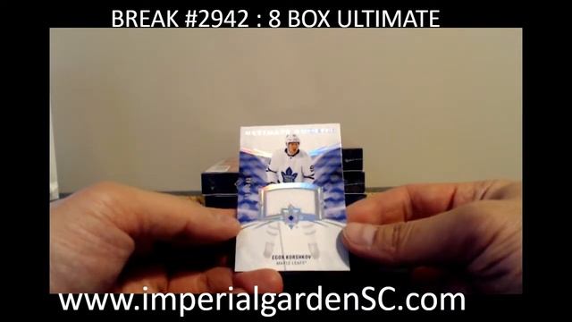 BREAK #2942 : 8 BOX 2020-21 UD ULTIMATE NHL HOCKEY BOX CASE BREAK смотреть онлайн