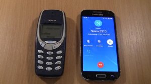 Samsung S4 mini  android 11  Over the Horizon Incoming call &Nokia 3310  Outgoing call in 2022