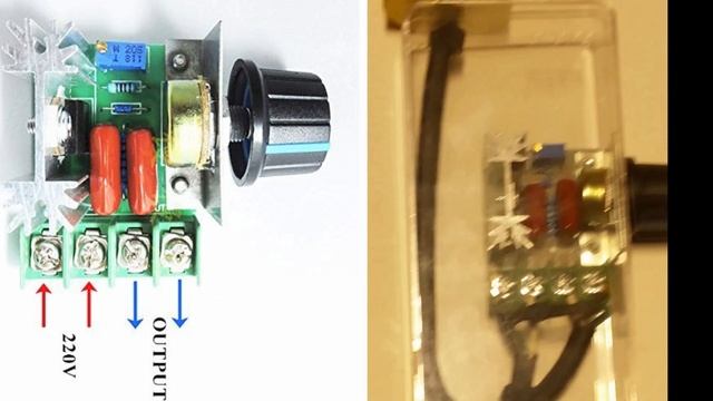 Project Idea For HiLetgo 2000W PWM AC Motor Speed Control Module Dimmer Speed Regulator 50-220V смотреть онлайн