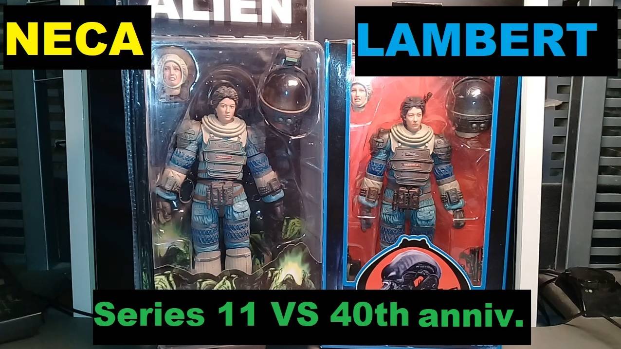 Comparison! Neca Lambert from 1979 Alien Film (Series 11 vs 40th Anniversary Series 4)! смотреть онлайн