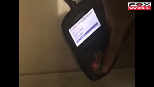 How to change Foxwell BT100 Battery Tester language смотреть онлайн