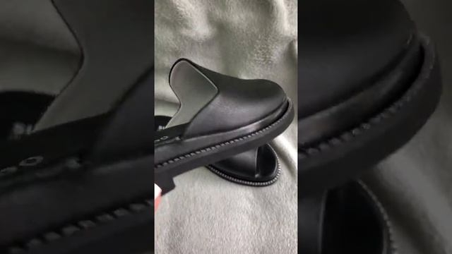 Летние кожаные шлёпки смотреть онлайн