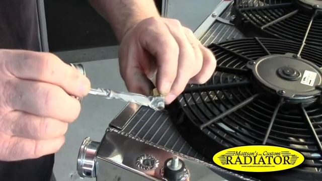Mattson's Custom Radiator Installation Video смотреть онлайн