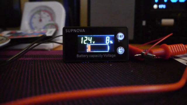 Tester stanu naładowania akumulatora DC 8V 100V смотреть онлайн