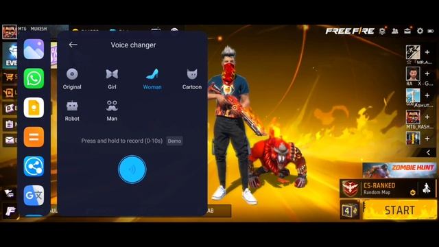 Free Fire Me Voice Change Kaise Kare | How To Change Voice In FreeFire | Free Fire Voice Changer Ap смотреть онлайн
