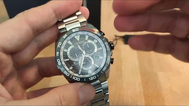 Citizen Promaster Land CB5036-87X Funk-Solaruhr Eco-Drive Review Deutsch