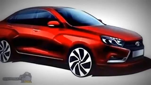 Russian new cars 2016, new Lada Vesta ، crezy cars смотреть онлайн