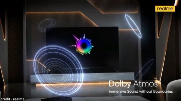 Realme 43 inch Ultra HD (4K) LED Smart Android TV with Dolby Vision & Atmos  - RMV2004 - Best 4k tv