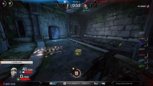 VengeurR vs. Cnz (1/4 play-off, Quake Open League #5 EU) – Quake Champions смотреть онлайн