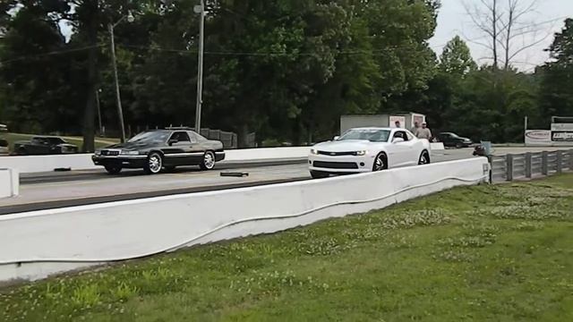 2014 Chevy Camaro on 26's Vs. Cadillac Eldorado (Race 2) Pull Up or Shut Up 2014 смотреть онлайн