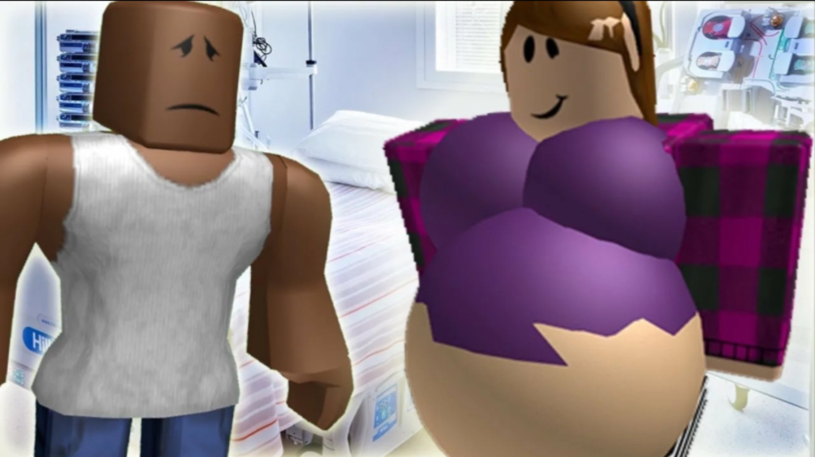 PREGNANT in ROBLOX I HAVE A BABY! смотреть онлайн