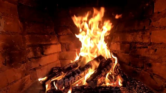 Fireplace Fire Real Full HD - Gerçek Şömine Ateşi - vrai feu de cheminée - настоящий огонь камина смотреть онлайн
