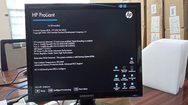 HP ProLiant DL360p Gen8 Server смотреть онлайн