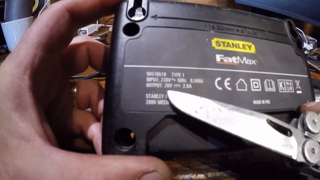 Stanley fatmax 18v charger fix or bodge смотреть онлайн