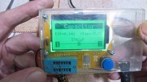 Простой тестер радиодеталей LSR tester.