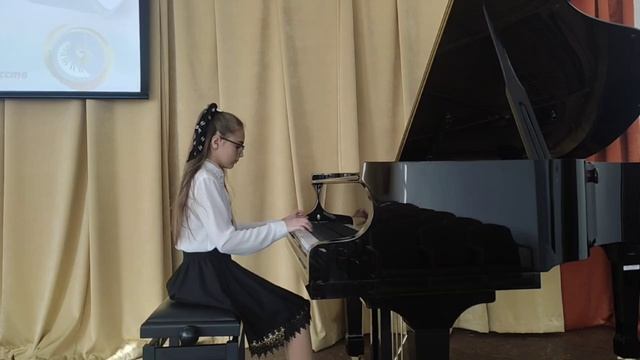 К. Черни «Таинственный незнакомец» Исп. Уманец Ксения смотреть онлайн