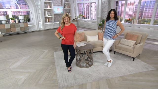 NYDJ Alina Pull-on Ankle Jeans on QVC смотреть онлайн