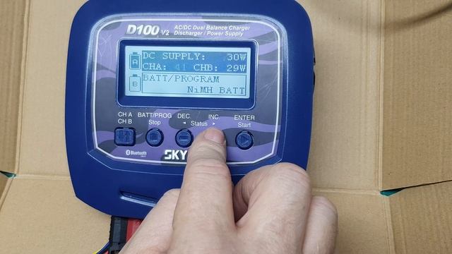 SkyRC D100v2 Lipo Balance Charger - All Battery Types - Bluetooth and PC Control смотреть онлайн