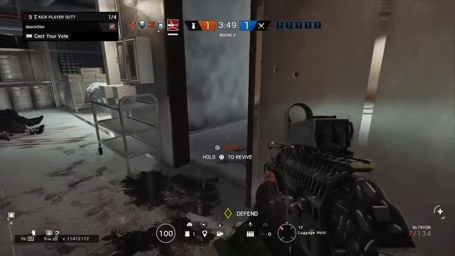 Rainbow 6 Siege 1 v 5 clutch as Tachanka смотреть онлайн
