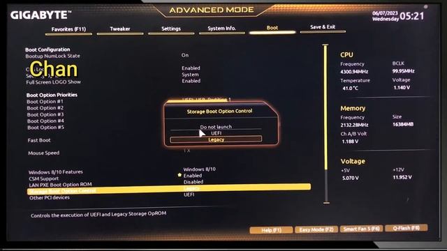 How To Change Lagacy To UEFI/UEFI To Lagacy in Gigabyte Bios смотреть онлайн