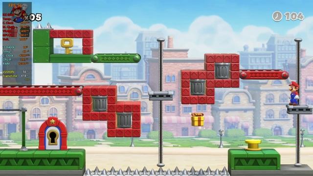 YuZu EA 4146 - Mario vs. Donkey Kong 4K - RX 6600 + i5 11400F смотреть онлайн