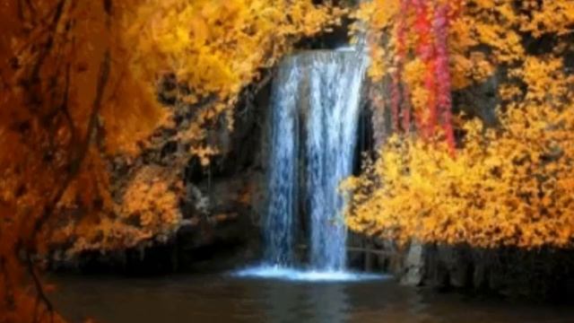 Осенний футаж. Водопад смотреть онлайн