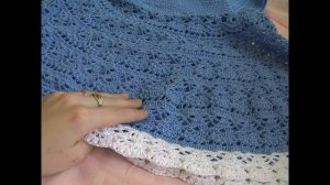 Мастер класс. Комплект "А на небе голубом". Часть 2. Вяжем платье.