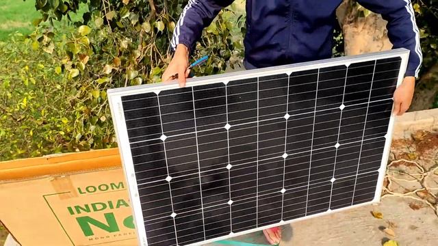 Soler System Connection For Tubewell Light Fan | सोलर पैनल कैसे लगाए | Soler System Installation