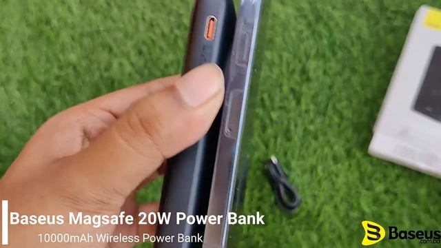 20W Magsafe Power Bank 10000mAh Wireless Magnetic Power Bank | Unboxing | Baseus BD