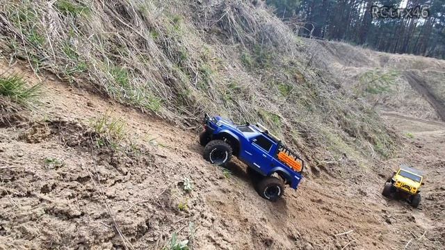 Арабский DRAG по песку на Traxxas TRX 4 Sport & Рубикон / Trophy-trial Traxxas TRX 4 & Rubicon. смотреть онлайн