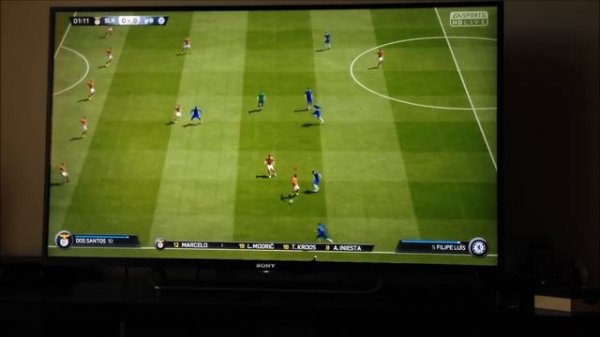 Best HDTV for gaming Sony KDL 42w705b + game image calibration