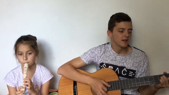 Батарейка ( кавер гитара+ блок-флейта) смотреть онлайн