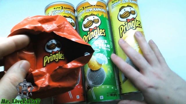 Mr. LiveRoBoT - Распаковка Посылки Приза от Pringles [НАБОР ДЛЯ КАРАОКЕ] смотреть онлайн