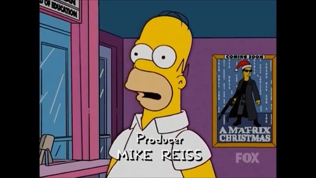 The Matrix References in The Simpsons смотреть онлайн