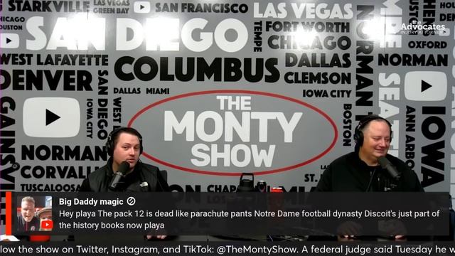 The Monty Show Live: A Massive Loss For The NCAA In Court...CFB Changed Forever! смотреть онлайн