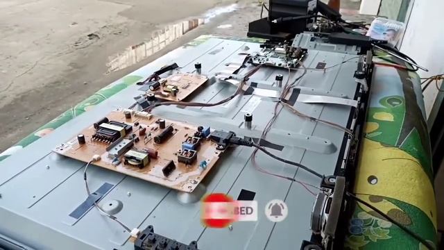 How To Repair PANASONIC LED TV With Double Image And Freezing Picture | RED 1 ELECTRONICS смотреть онлайн