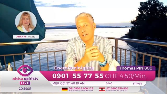 16.08.2022 shivaspirit.tv Sendung 20 Uhr mit Thomas PIN 800 смотреть онлайн