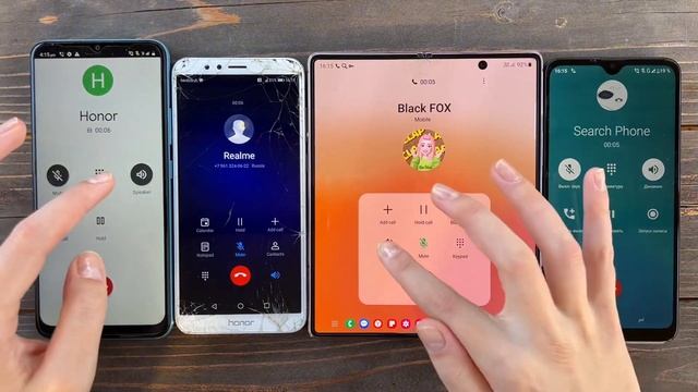 Samsung Z Fold 3/ Honor 5C/ Black Fox/ Realme C21/ Imcoming Call смотреть онлайн