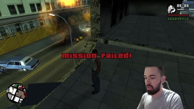 meu deus, olha isso - ZERANDO GTA SA SEM USAR ARMA #9 смотреть онлайн