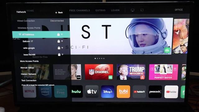 How to Connect to WiFi on Vizio D-series Smart TV смотреть онлайн