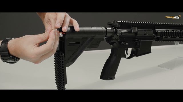 Arcturus GR16 MOD5 AT-HT01-BK HK416 Replica Battery Installation - Airsoft Manuals смотреть онлайн