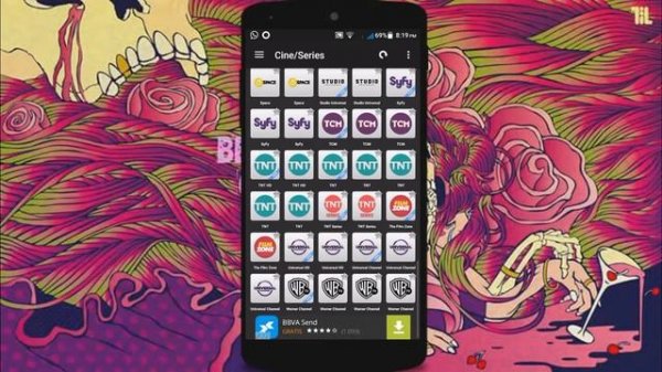 Ver TV de paga gratis android, TV&Radio Chile apk